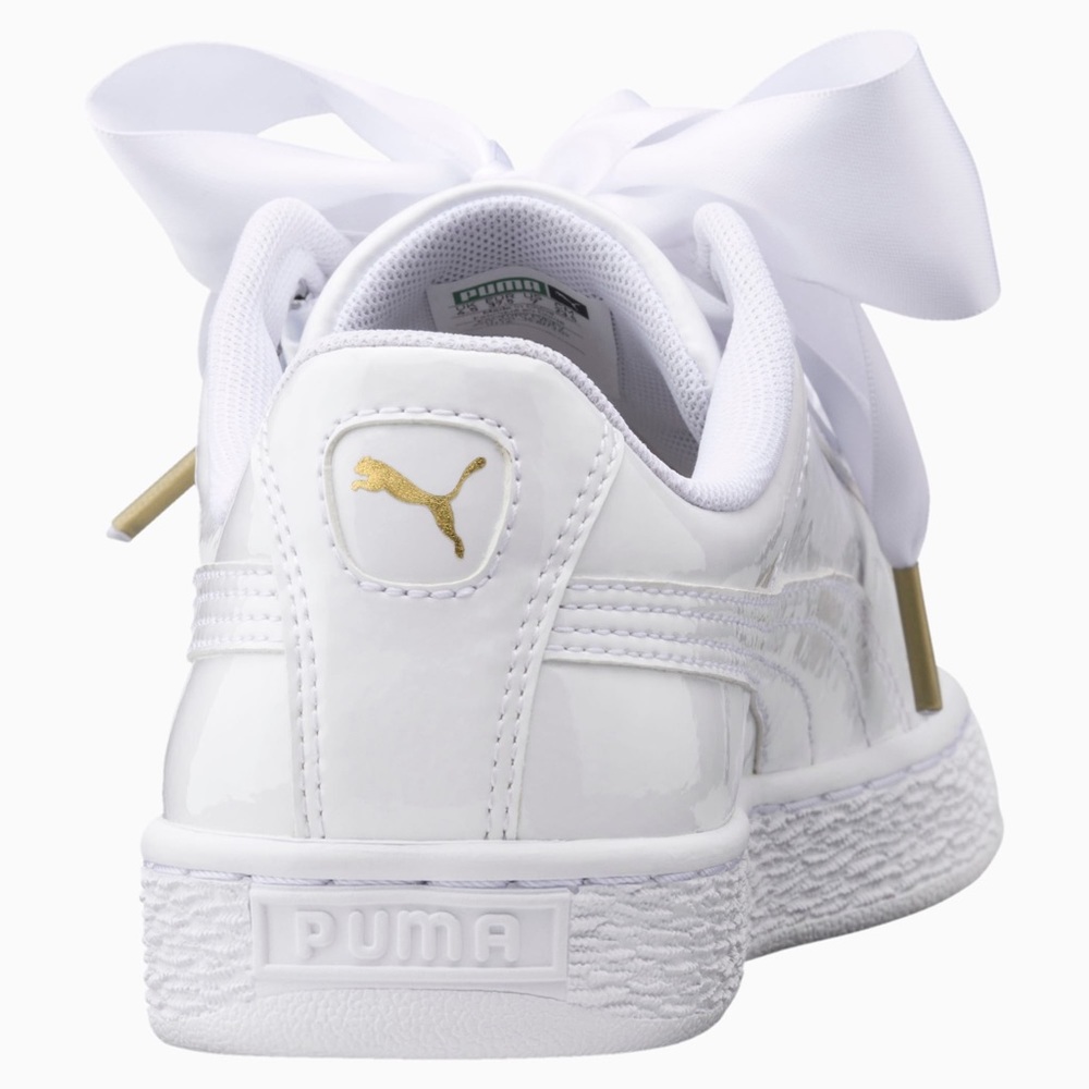 🆕Puma Basket Heart Patent Women's Sneakers - Picture 4 of 9